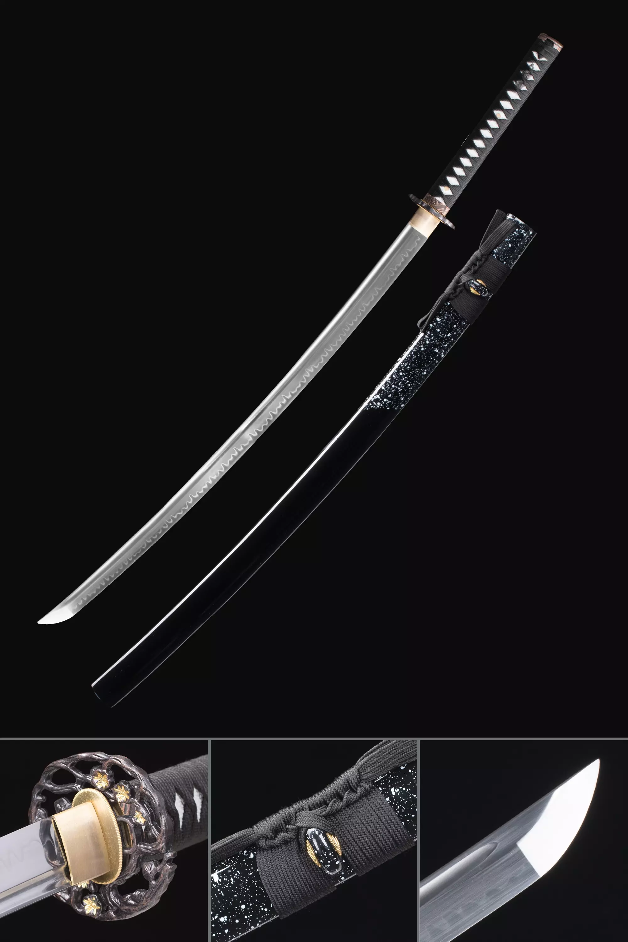 Katana Forjada A Mano | Espada Katana Japonesa Hecha A Mano T10 Doblada ...