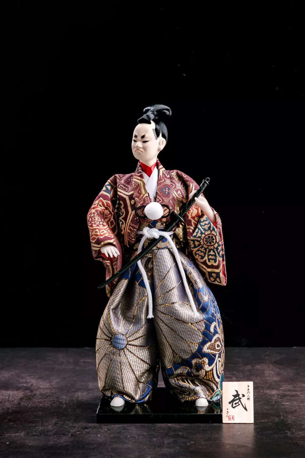 その他 SamuraiDoll Samurai Doll | Japanese Samurai Statue Doll - Oriental Doll Gifts