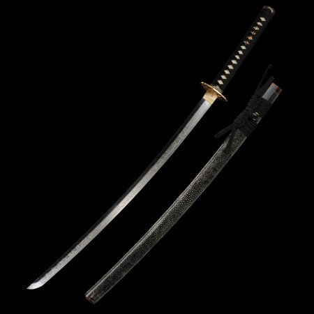 High-performance Handmade Full-tang Japanese Katana Sword With Clay Tempered Blade