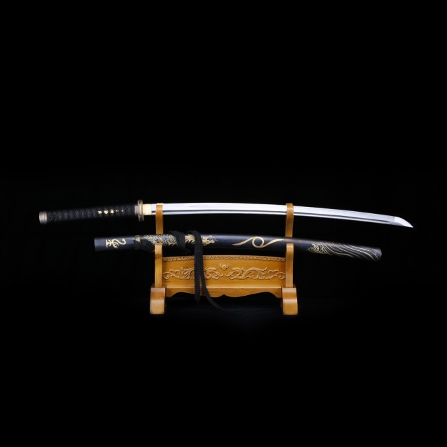 BLACK Crystal Katana