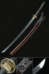 Thème De Nuage En Or Rose Full Tang Forgé à La Main De Vraies épées Japonaises
