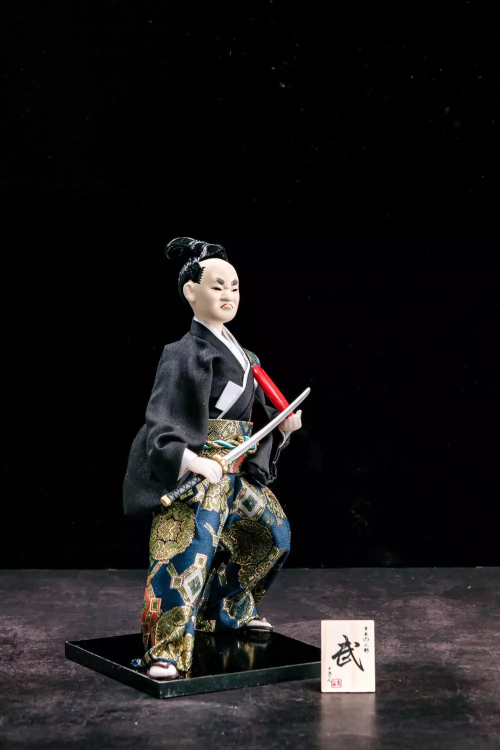 Japanese Samurai Doll | Ancient Japanese Samurai Male Doll
