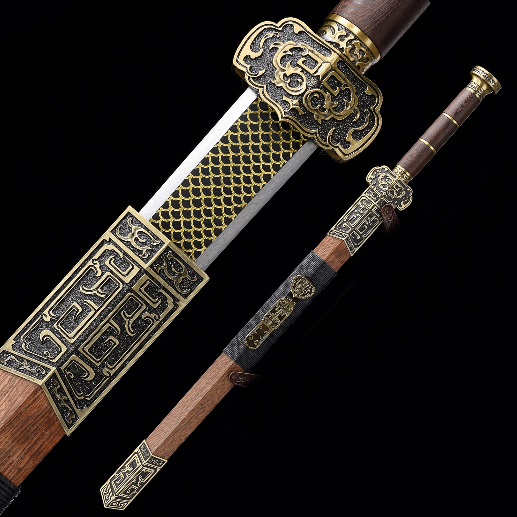 Han Jian Sword | Handmade High Manganese Steel Chinese Han Dynasty ...