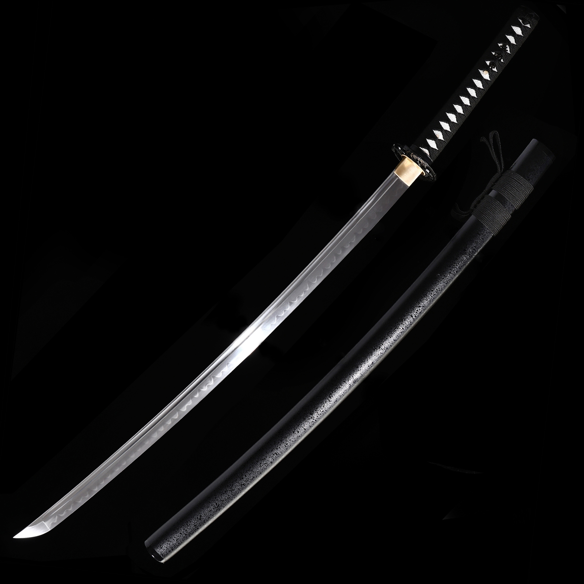 Black Katana | Handmade Japanese Katana T10 Carbon Steel