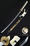 Razor Sharp Katana, Handmade Japanese Katana Sword T10 Folded Clay Tempered Steel Real Hamon