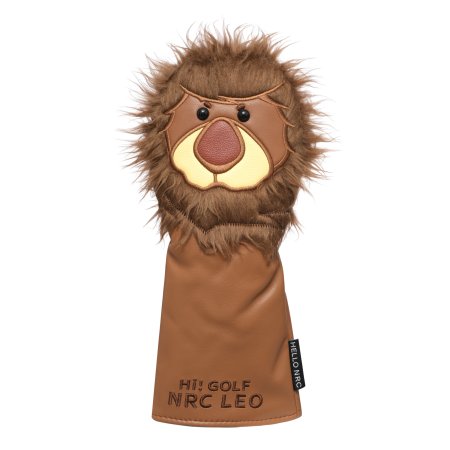 Cartoon Lion Driver Headcover - Brown