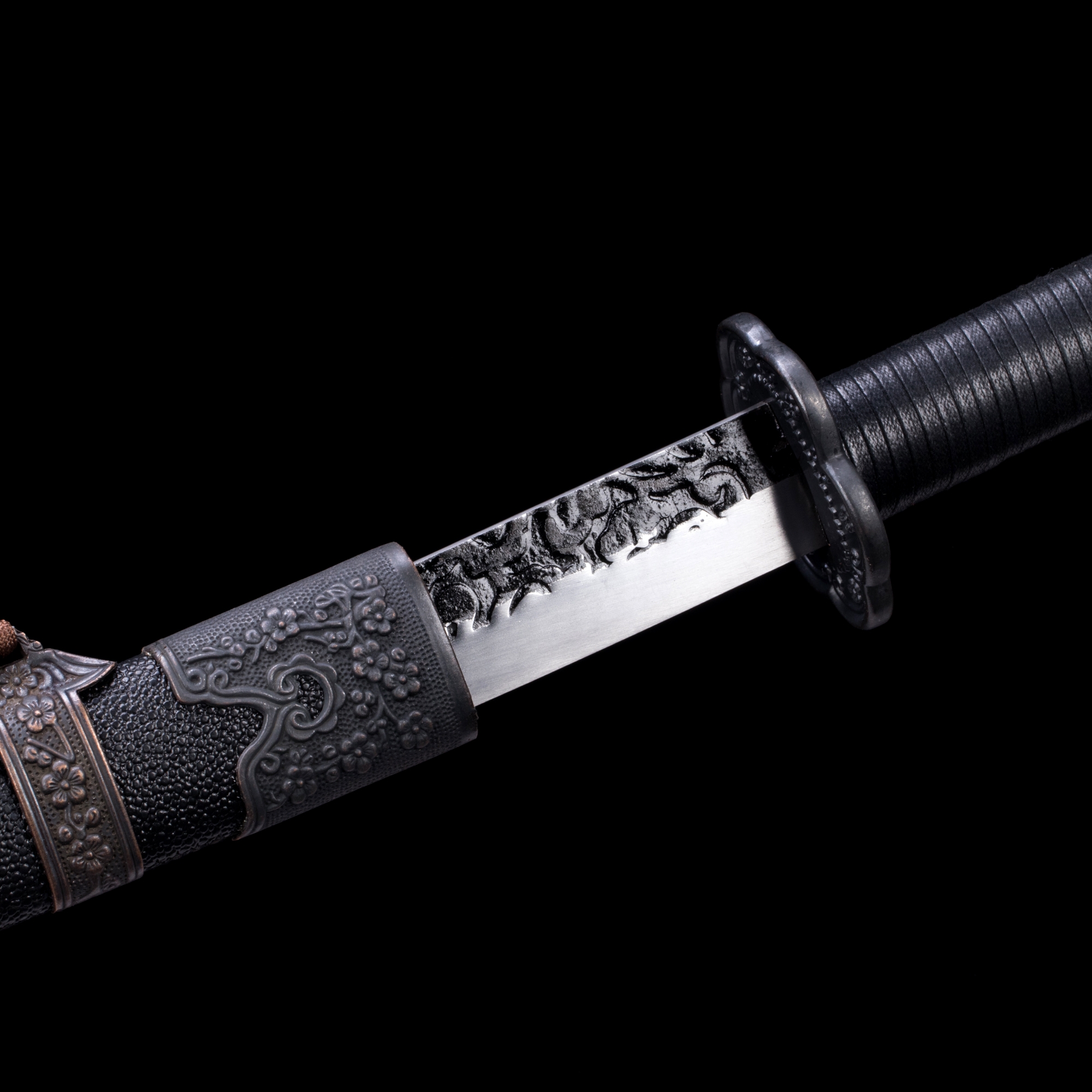 Handgefertigtes Chinesisches Daobreitschwert Aus Manganstahl Mit