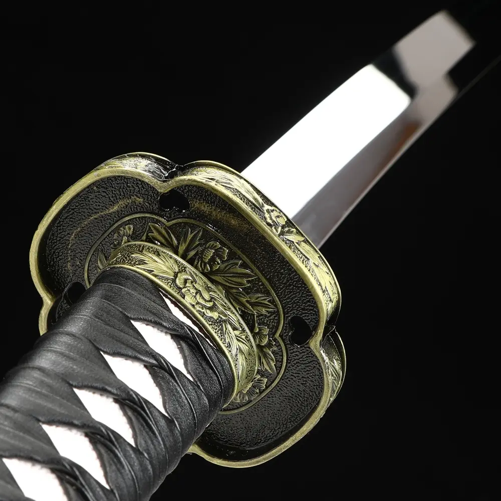 1095 Carbon Katana | 1095 Carbon Steel Tachi Sword - Full Tang