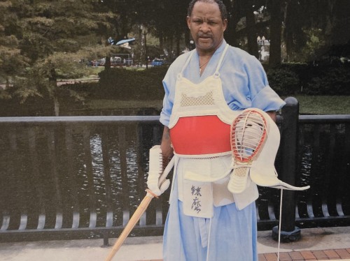 T10 Steel Katana with Purple Blade in Red Lacquered Saya - Gold Chrysanthemum Tsuba