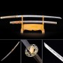 Handmade High Manganese Steel Bronze Saya And Flower Tsuba Real Japanese Katana Samurai Swords