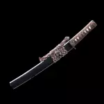Brown Crod Handle Tanto Swords