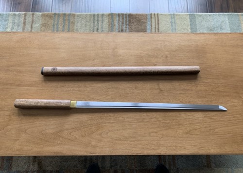 Handmade Japanese Shikomizue Sword Full Tang