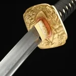 Black Cord Handle Katana