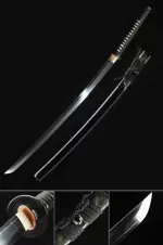 Handmade Japanese Katana Sword T10 Carbon Steel Full Tang