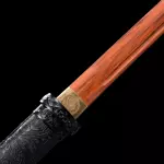 Pu Leather Saya Wooden Ninja Swords
