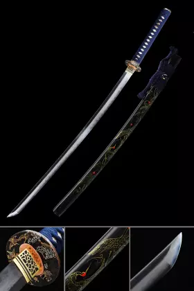 Samurai Katana Sword, Sharp Steel Isolated Stock Photo, Picture and Royalty  Free Image. Image 1413032.