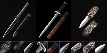 Double Edged Tanto