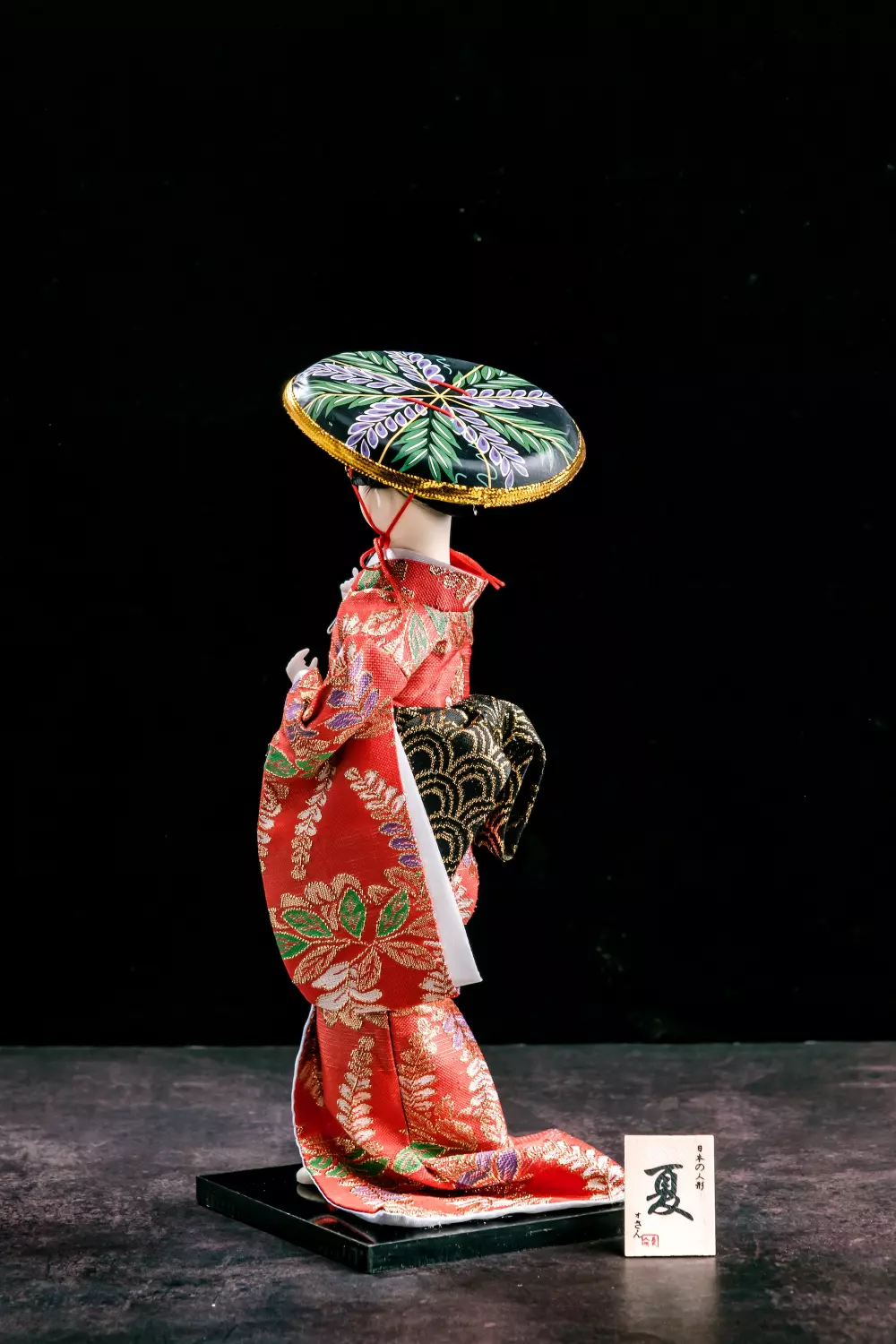 Antique Geisha Doll | Japanese Geisha Doll Sculpture