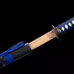 Black Cord Handle Wooden Katana Swords