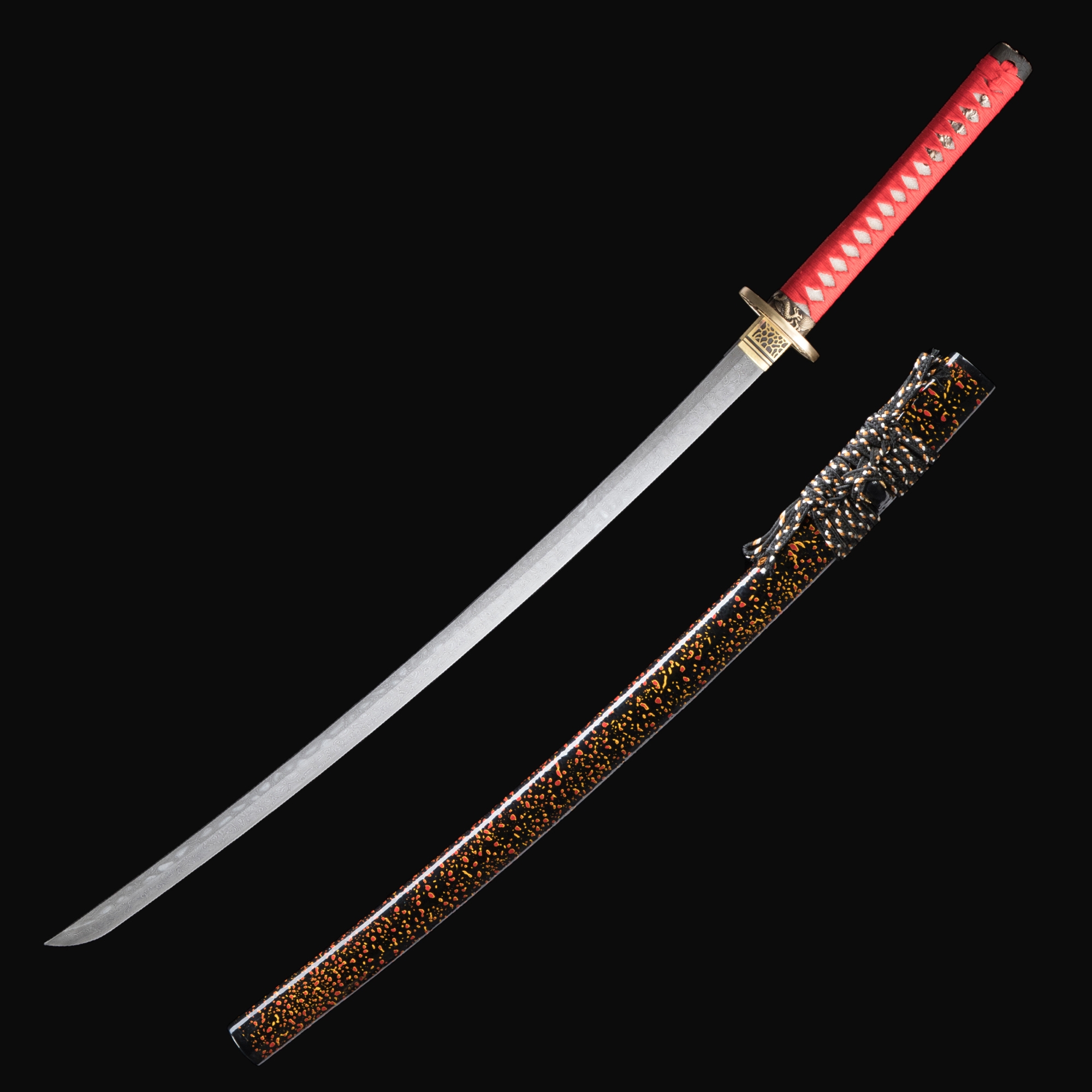 BLACK Crystal Katana