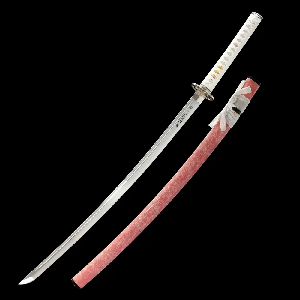 Pink Katana | 1065 Carbon Steel Full Tang Katana with Pink