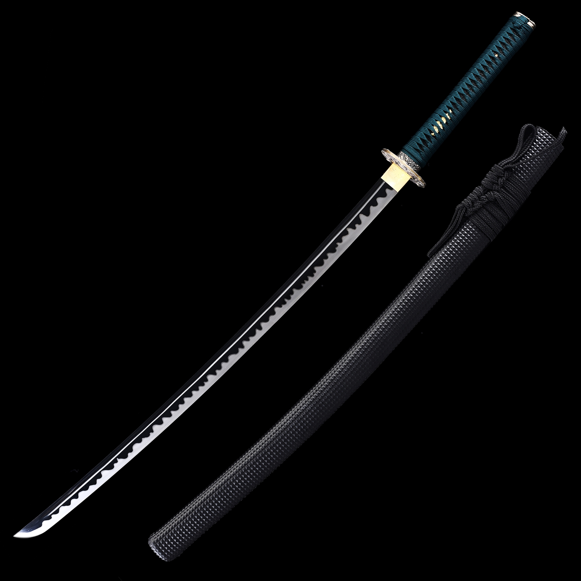 Nihonto  Handmade Japanese Nihonto Samurai Sword With Natural