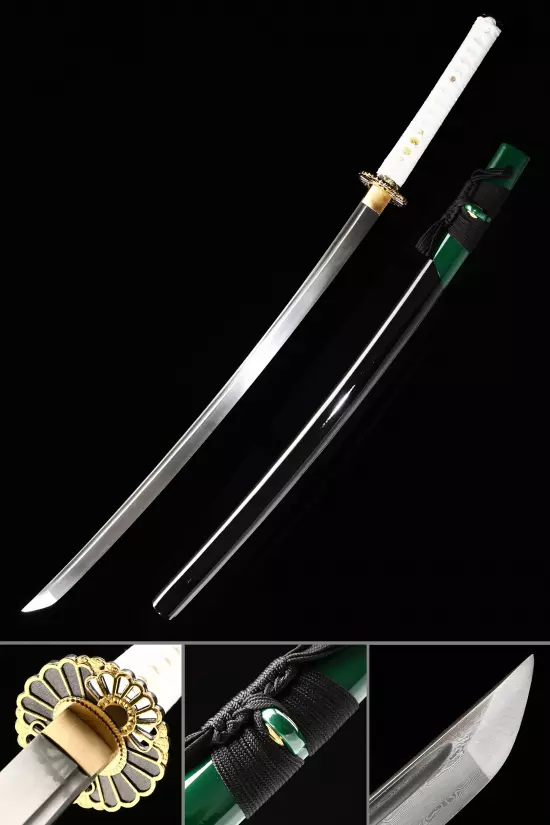 Handmade Real Japanese Katana Sword Damascus Steel Full Tang