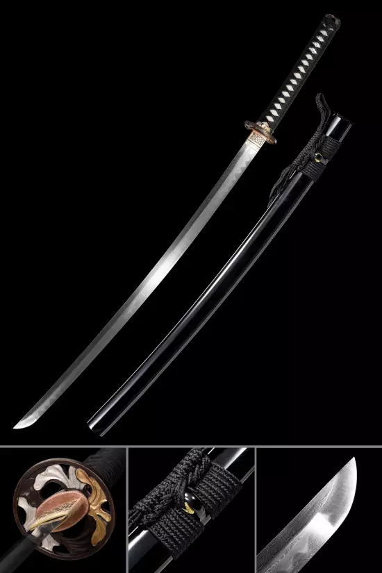 Handmade Japanese Samurai Sword Real Hamon Full Tang