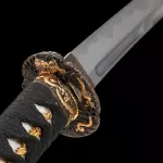 Clay Tempered Blade Tanto Swords