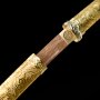 Golden Saya Wooden Katana Swords