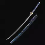 Blue Crod Handle Katana