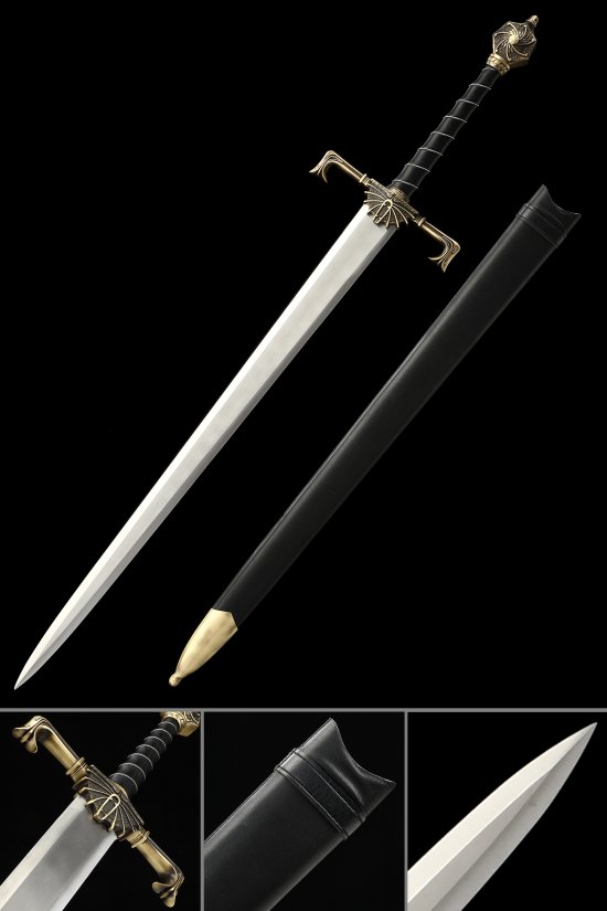 Medieval European Sword Hand Forged Stainless Steel Blade