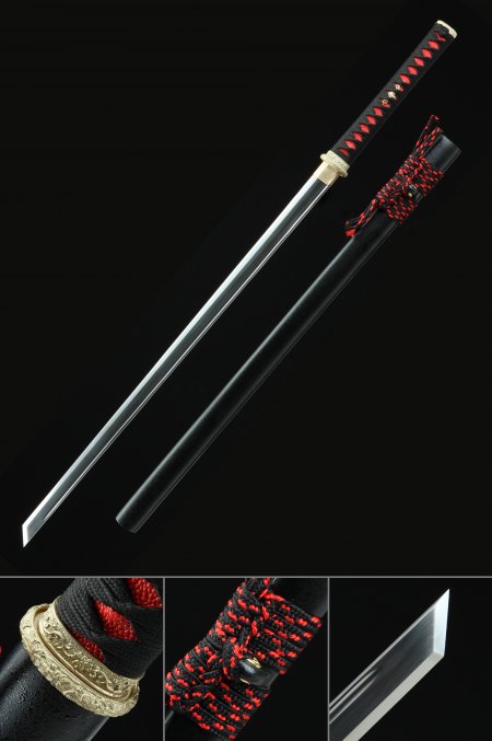 Handmade Chokuto Ninjato Sword Hand Forged Full Tang
