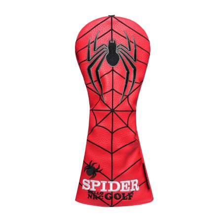 Spider Fairway Wood Headcover - Red