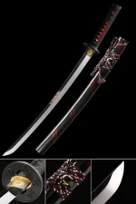 Handcrafted Japanese Wakizashi Sword With 1095 Carbon Steel Blade