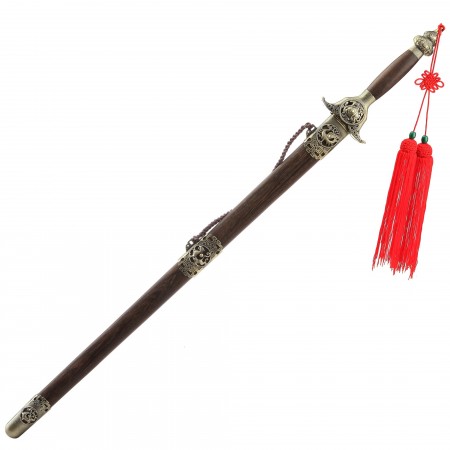 Chinese Tai Chi Sword, Handmade Chinese Straight Sword 1045 Carbon Steel