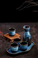 Ceramic Japanese Sake Set
