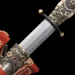 Folded Melaleuca Steel Blade Chinese Dagger