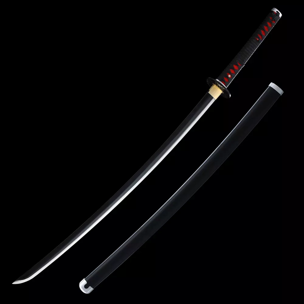 Tanjiro Sword - Tanjiro Kamado's Black Nichirin Katana (High