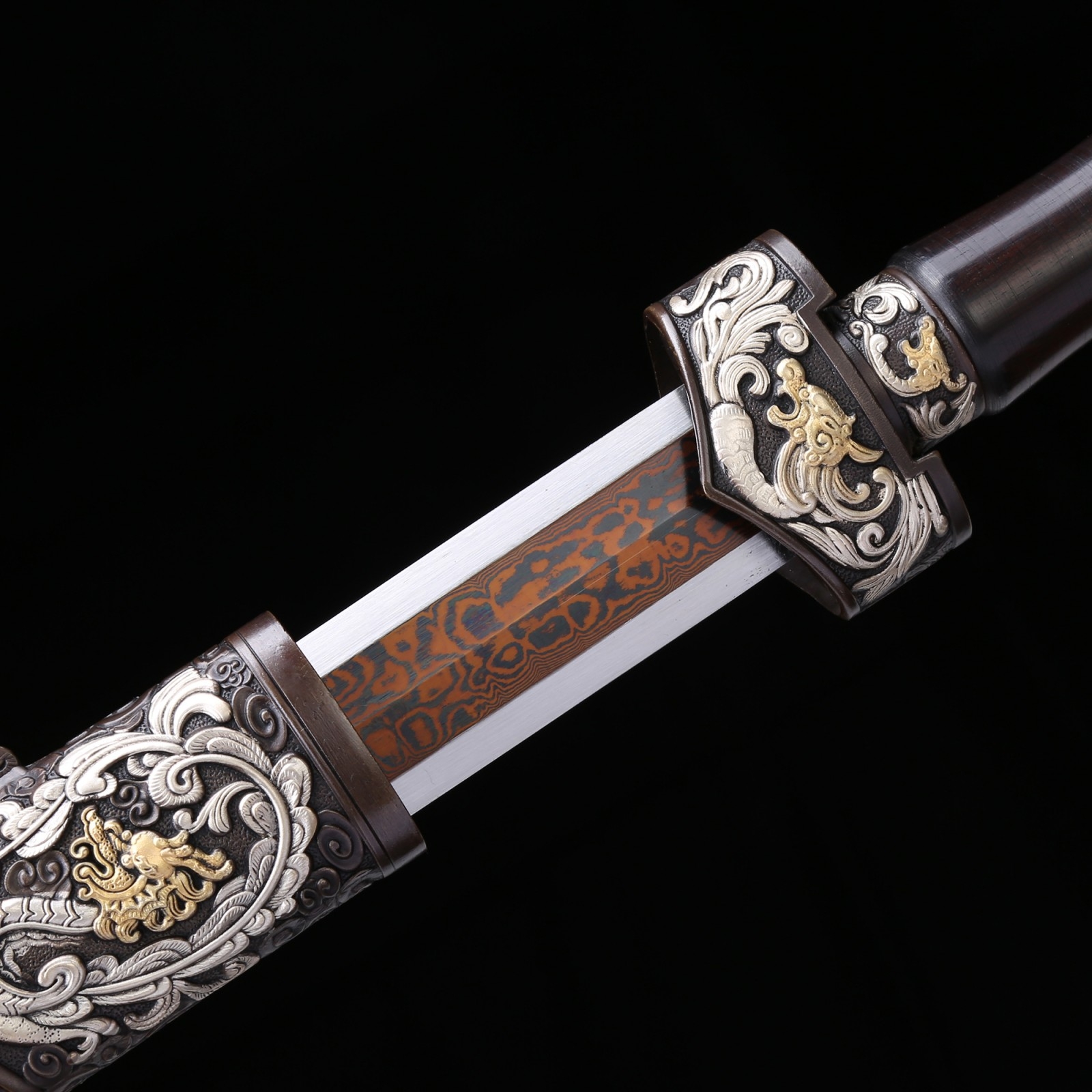 Tang Dynasty Sword | Handmade Chinese Dragon And Phoenix Theme Tang ...