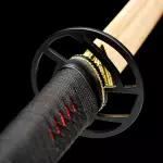 Pu Red Samegawa Wooden Katana Swords