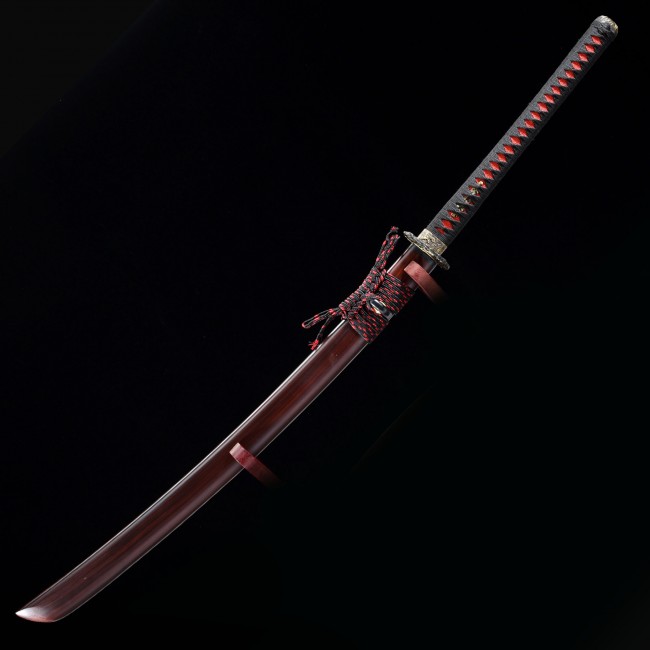 Two Handed Katana | T10 Naginata - Handcrafted Clay Tempered Steel
