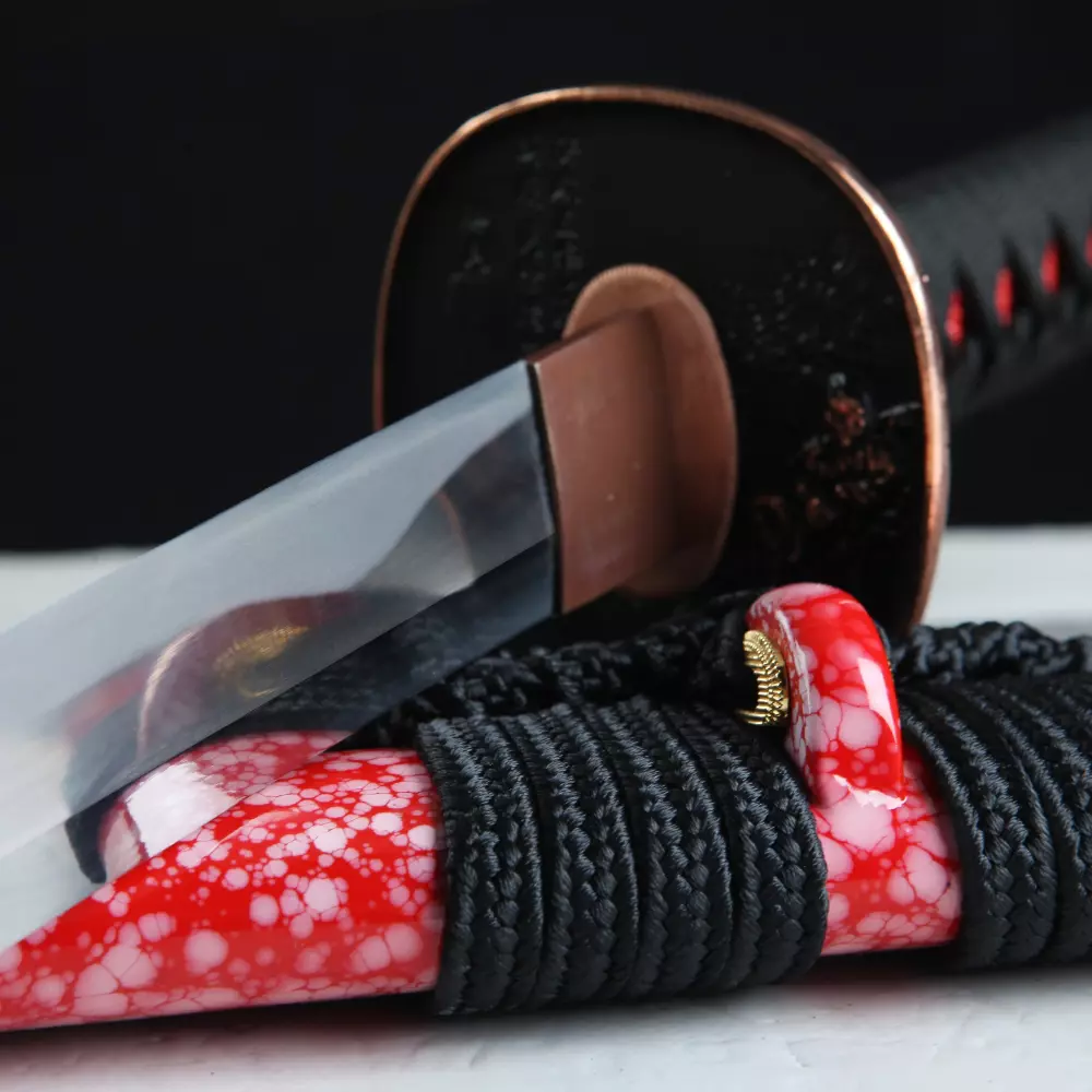 T10 Steel Katana | Dragon Tsuba T10 Carbon Steel Katana, Real