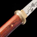 Brown Crod Handle Katana