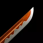 Black Lather Handle Katana