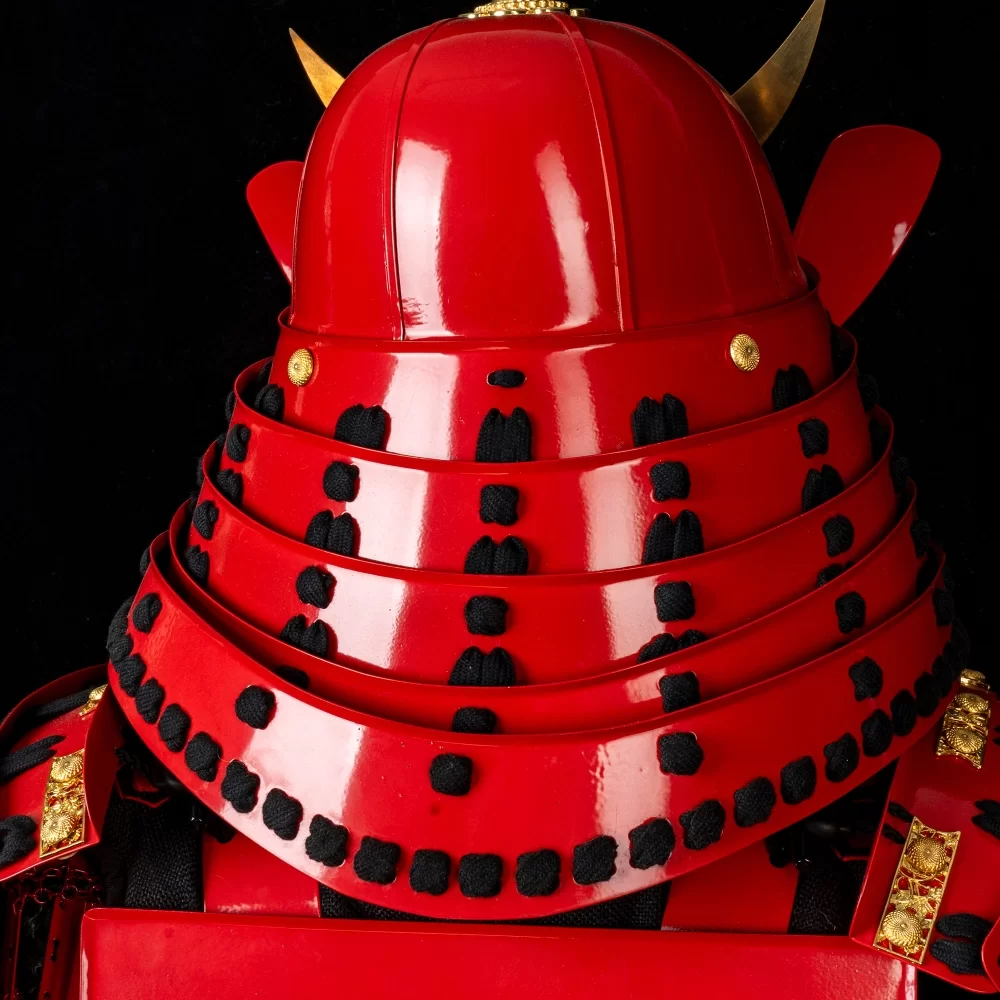 Red Samurai Armor | Handmade Masamune Date Red Japanese Samurai