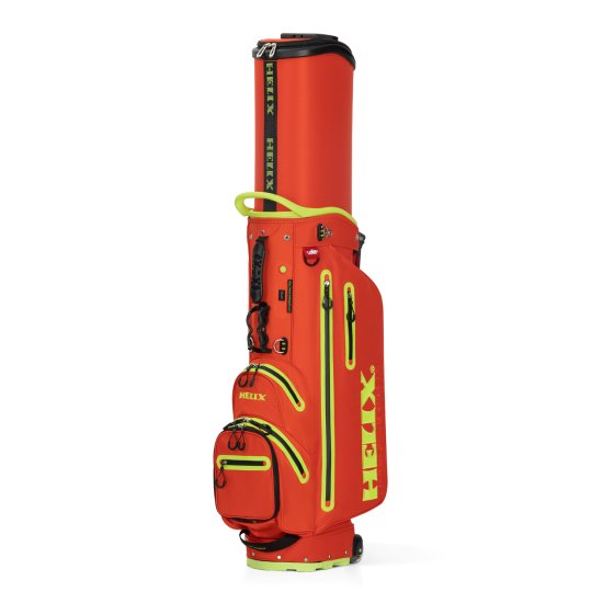 Helix Hybrid Series Exquisite Golf Stand Bag - Red