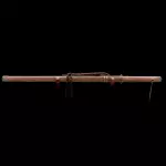 Brown Crod Handle Wooden Ninja Swords