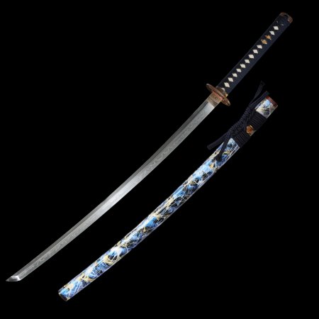 High-performance Japanese Katana Sword With Damascus Steel Blade