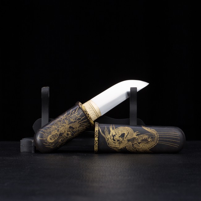 Manganese Steel Aikuchi Tanto Collectible